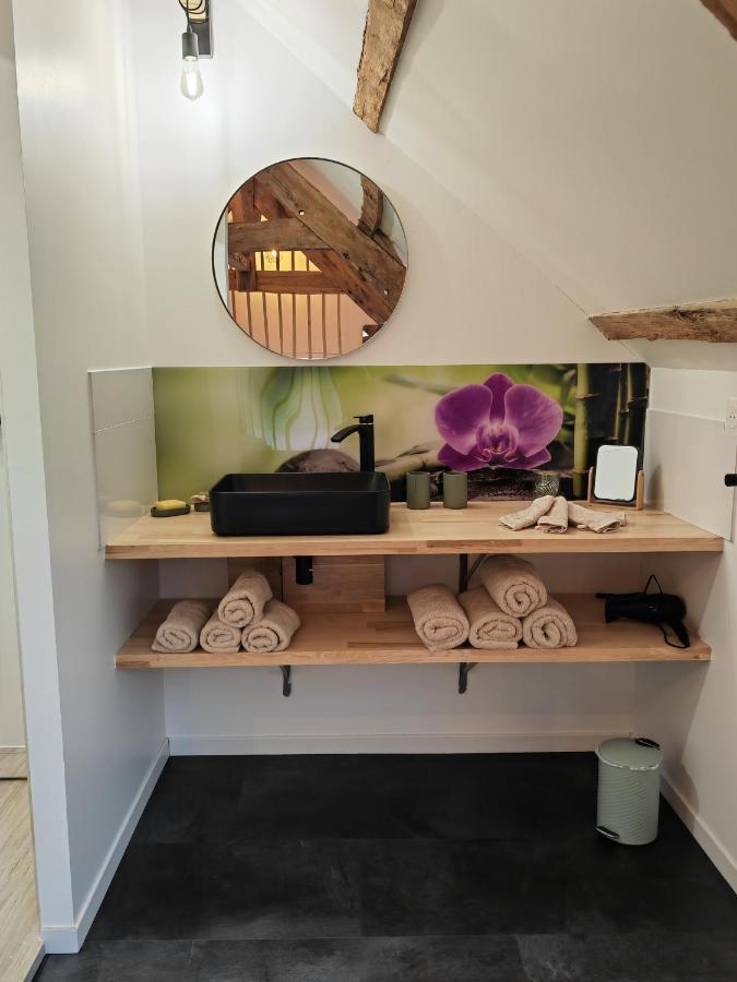 A La Memoire De Merlin & Spa Saint-Malon-sur-Mel 외부 사진